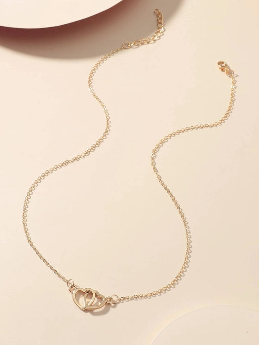 Shein Collar con dije de corazón - Quierox - Tienda Online