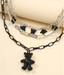 SHEIN Collar de cadena a capas de mariposa y oso - Quierox - Tienda Online