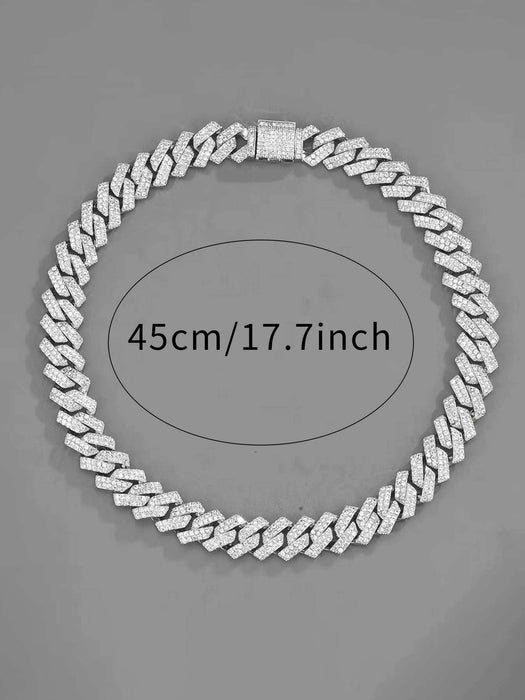 Shein Collar de cadena con diamantes de imitación - Quierox - Tienda Online