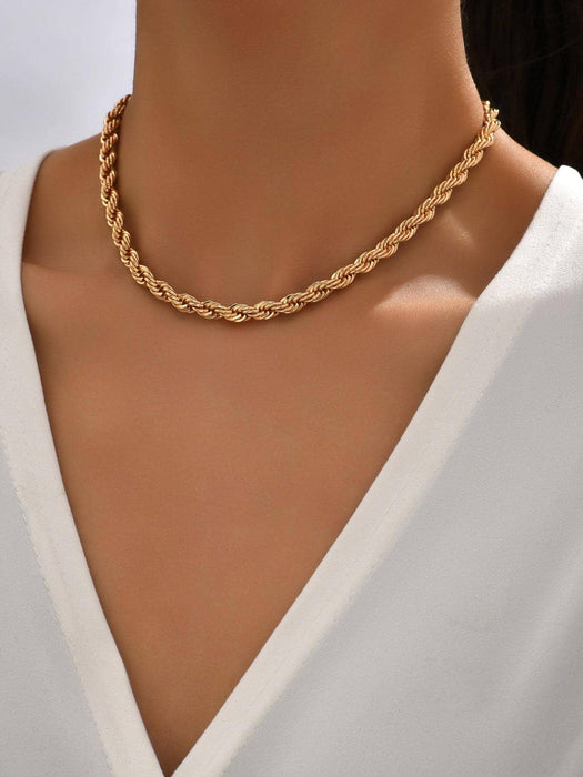 SHEIN Collar de cadena minimalista - Quierox - Tienda Online