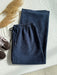 SHEIN Comfortcana Jeans de pana con cintura con cordón y pierna recta holgada - Quierox - Tienda Online
