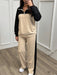 SHEIN Conjunto casual con top holgado y pantalón de pierna ancha para mujer - Quierox - Tienda Online