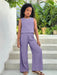 SHEIN Conjunto casual de para niñas: top liso sin mangas y pantalones rectos - Quierox - Tienda Online
