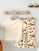 SHEIN Conjunto de 2 camisetas de manga corta y cuello redondo con estampado navideño - Quierox - Tienda Online