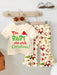 SHEIN Conjunto de 2 camisetas de manga corta y cuello redondo con estampado navideño - Quierox - Tienda Online
