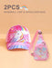 Shein Conjunto de 2 piezas con temática de unicornio para niñas, que incluye gorra de béisbol y bolso - Quierox - Tienda Online