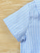 Shein Conjunto de 2 piezas de camisa a rayas y pantalones cortos texturizados - Quierox - Tienda Online