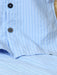 Shein Conjunto de 2 piezas de camisa a rayas y pantalones cortos texturizados - Quierox - Tienda Online