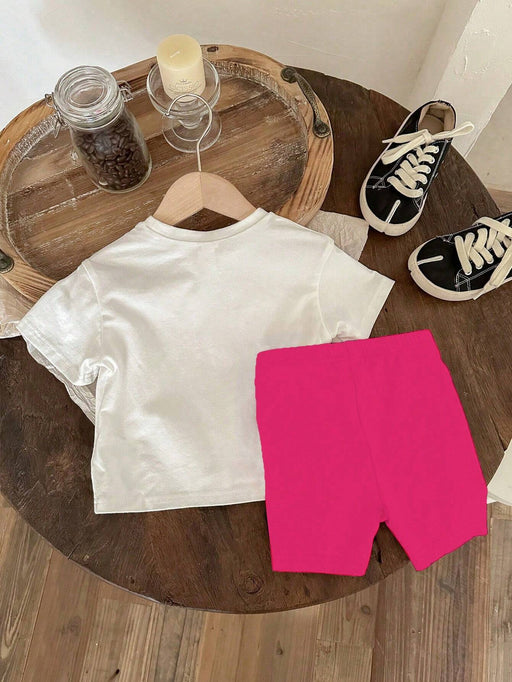 Shein Conjunto de 2 piezas de sudadera y pantalón con estampado gráfico colorido - Quierox - Tienda Online