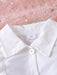 Shein Conjunto de 2 piezas para niña: top sin mangas con volantes y falda con lazo - Quierox - Tienda Online