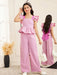 SHEIN Conjunto de 2 piezas para niñas preadolescentes: camisa y pantalón con volantes - Quierox - Tienda Online