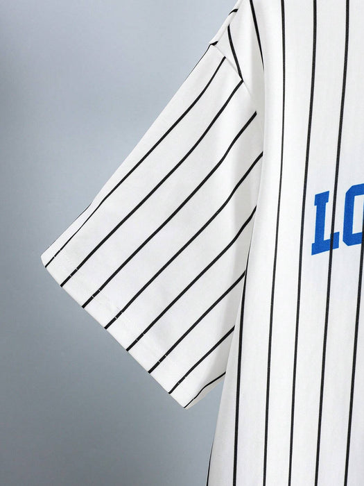 SHEIN Conjunto de 2 piezas para niño preadolescente, ropa de calle de ocio - Quierox - Tienda Online