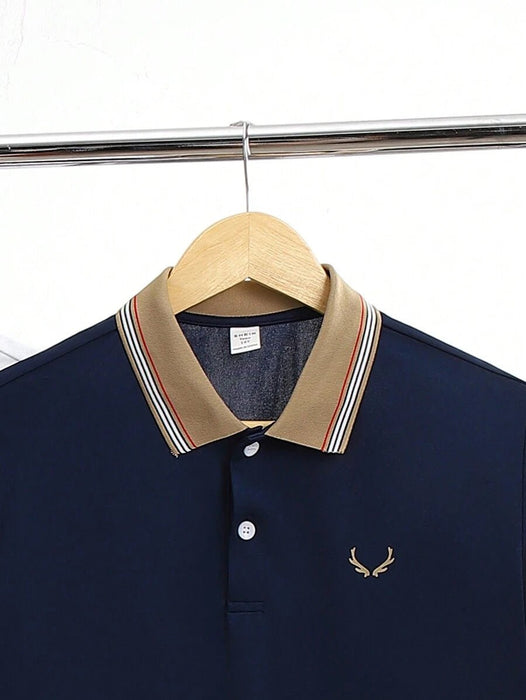 Shein Conjunto de 2 Playeras tipo polo de punto para chicos adolescentes - Quierox - Tienda Online
