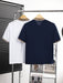 Shein Conjunto de 2 Playeras tipo polo de punto para chicos adolescentes - Quierox - Tienda Online