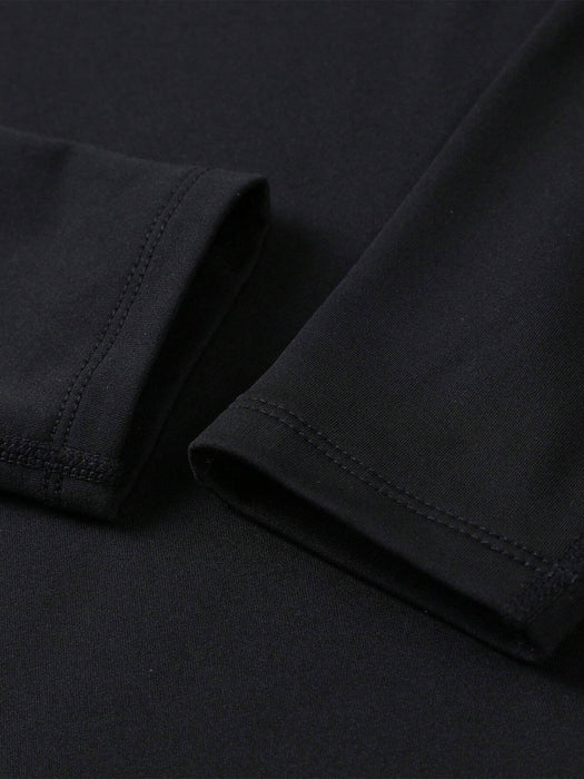 Shein Conjunto de 3 camisetas negras de abrigo - Quierox - Tienda Online