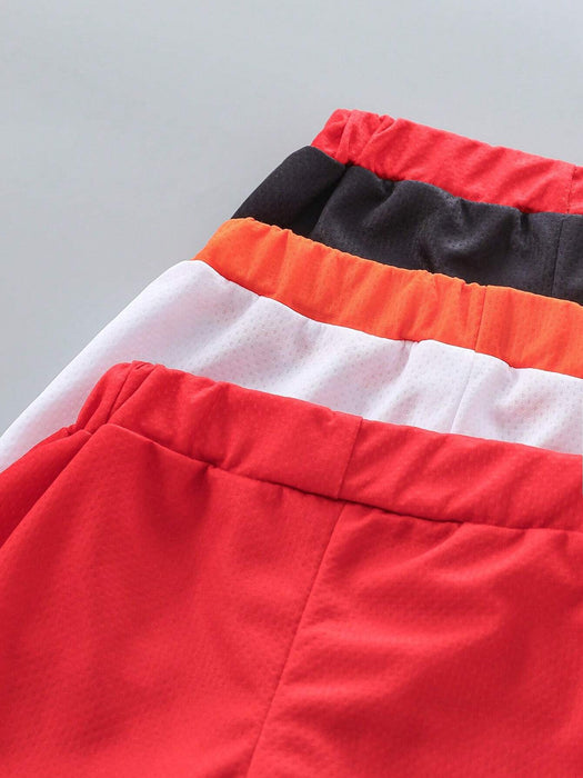 SHEIN Conjunto De 3 Piezas De Pantalones Cortos Deportivos Al Aire Libre Para Bebé - Quierox - Tienda Online