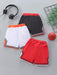 SHEIN Conjunto De 3 Piezas De Pantalones Cortos Deportivos Al Aire Libre Para Bebé - Quierox - Tienda Online