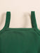 SHEIN Conjunto de 3 piezas para bebé niña, camisola elegante verde casual - Quierox - Tienda Online