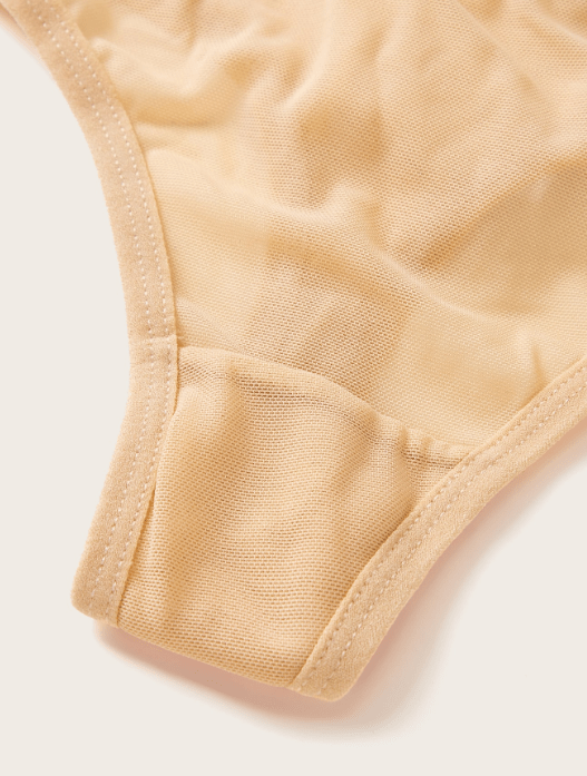 Shein Conjunto de 4 bragas con cinta adhesiva con letras - Quierox - Tienda Online