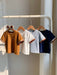SHEIN Conjunto de 4 piezas de camisetas de manga corta de punto con estampado para niño - Quierox - Tienda Online