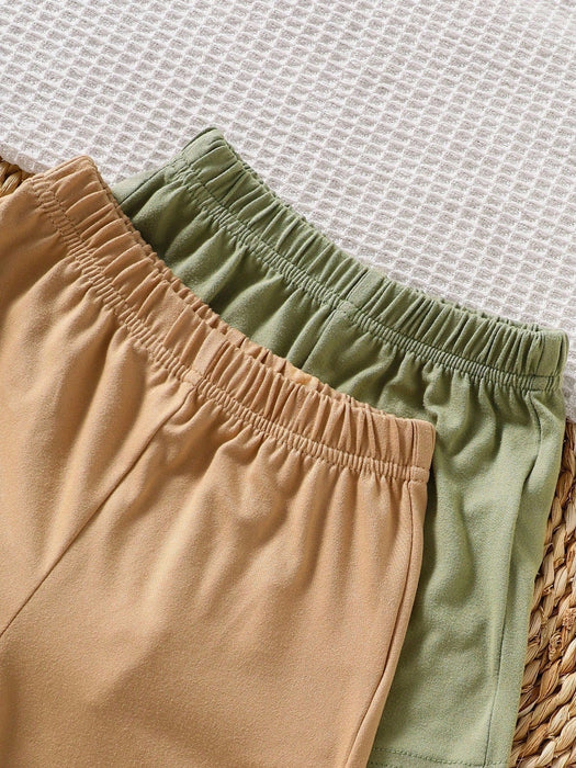 SHEIN Conjunto de 4 piezas : polo de manga corta para bebé - Quierox - Tienda Online