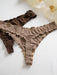 SHEIN Conjunto de 5 braguitas tipo tanga con volantes y rayas de PetitDoll. - Quierox - Tienda Online
