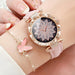 SHEIN Conjunto de 6 piezas de reloj para damas con correa, reloj de cuarzo, collar con dije.. - Quierox - Tienda Online