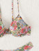 SHEIN Conjunto de bikini estampado para mujer con diseños floral - Quierox - Tienda Online