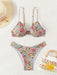 SHEIN Conjunto de bikini estampado para mujer con diseños floral - Quierox - Tienda Online
