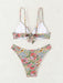 SHEIN Conjunto de bikini estampado para mujer con diseños floral - Quierox - Tienda Online