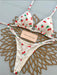 SHEIN Conjunto de bikini sexy de 2 piezas con estampado integral de frutas - Quierox - Tienda Online