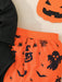 SHEIN conjunto de body manga larga, pantalones y gorro. con estampado de Halloween - Quierox - Tienda Online