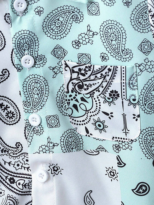 SHEIN Conjunto De Camisa y Shorts De Manga Corta - Quierox - Tienda Online