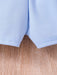 Shein Conjunto de camiseta de manga corta acanalada lisa y falda pantalón con perlas de imitación - Quierox - Tienda Online