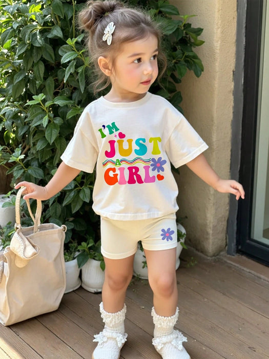 SHEIN Conjunto de camiseta de manga corta y pantalones cortos ajustados - Quierox - Tienda Online