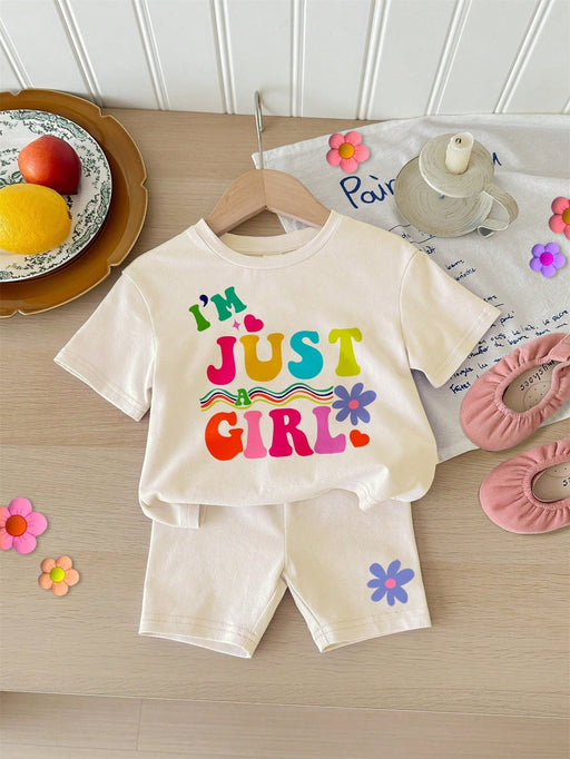 SHEIN Conjunto de camiseta de manga corta y pantalones cortos ajustados - Quierox - Tienda Online