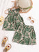 SHEIN Conjunto de camiseta sin mangas y shorts estampados para niñas - Quierox - Tienda Online