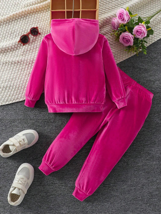 SHEIN Conjunto de dos piezas de sudadera y pantalón de manga larga - Quierox - Tienda Online