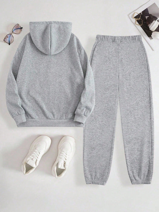 SHEIN Conjunto De Dos Piezas Impreso Y Sencillo Para Damas - Quierox - Tienda Online