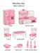 SHEIN Conjunto de muebles de cocina en miniatura para casa de muñecas - Quierox - Tienda Online
