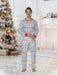 Shein Conjunto de pijama con estampado navideño para hombre - Quierox - Tienda Online