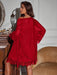 SHEIN Conjunto de pijama de mujer de unicolor y sexy con encaje - Quierox - Tienda Online