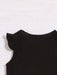 SHEIN Conjunto de ropa casual de 2 piezas para bebé niña, elegante y adorable - Quierox - Tienda Online