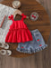 SHEIN Conjunto de top de tirantes para bebé niña - Quierox - Tienda Online