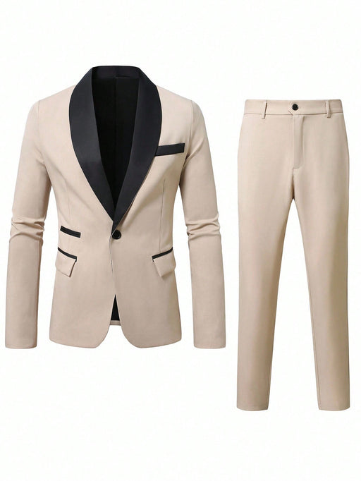 SHEIN Conjunto de traje de negocios para hombre Calvornis - Quierox - Tienda Online