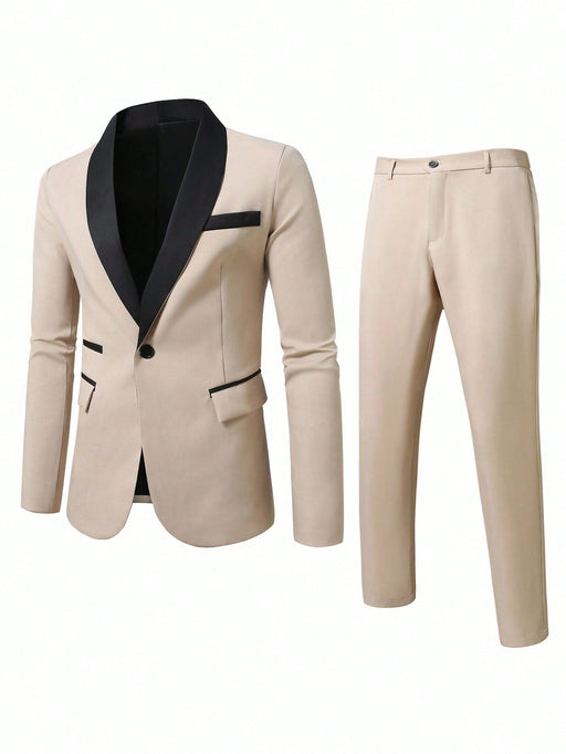 SHEIN Conjunto de traje de negocios para hombre Calvornis - Quierox - Tienda Online