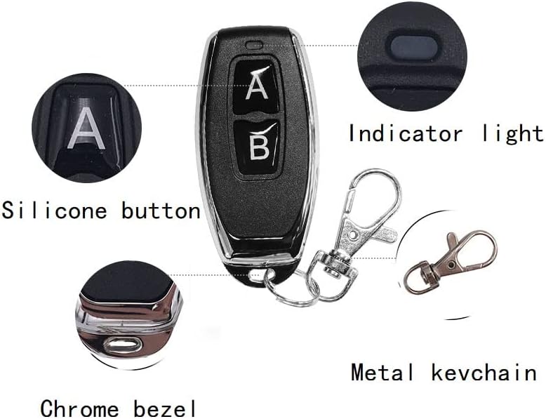 Shein Controles remotos inalámbricos QIACHIP EV1527 RF433M - Paquete de 1 (sin receptor) - Quierox - Tienda Online