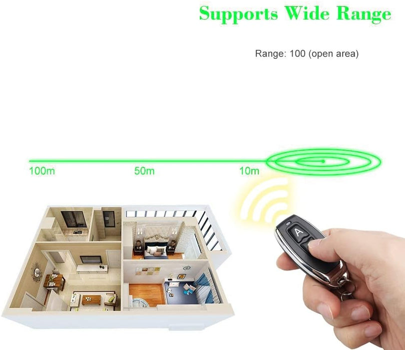 Shein Controles remotos inalámbricos QIACHIP EV1527 RF433M - Paquete de 1 (sin receptor) - Quierox - Tienda Online