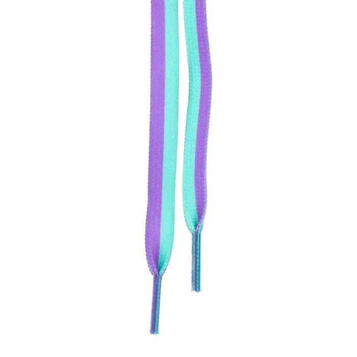 Shein Cordones de doble color verde azulado y violeta - Quierox - Tienda Online