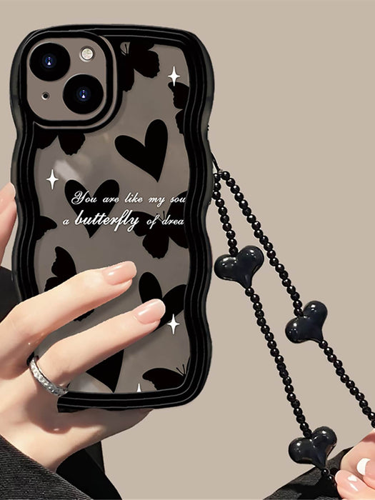 Shein Cordones para teléfono celular con diseño de mariposa para iPhone 7/8/SE2 - Quierox - Tienda Online